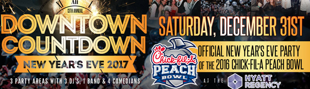 Discount Tickets for Downtown Countdown 2017 LIVE in Downtown Atlanta