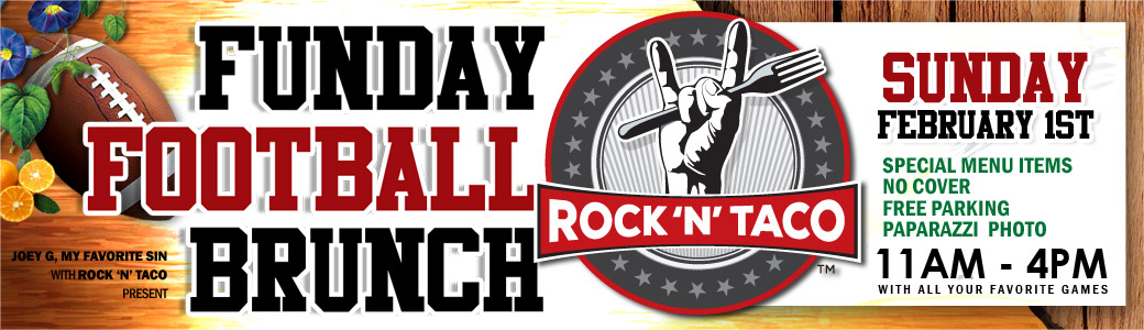 Sunday Brunch & Day Party at Rock N Taco in Buckhead Atlanta
