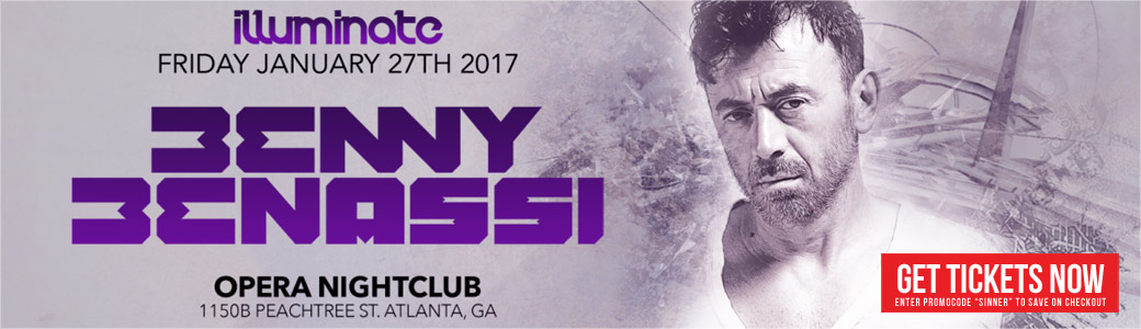 Discount Tickets for Benny Benassi LIVE at Opera Atlanta