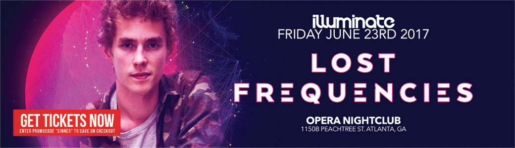 Discount Tickets for Lost Frequencies LIVE at Opera Atlanta