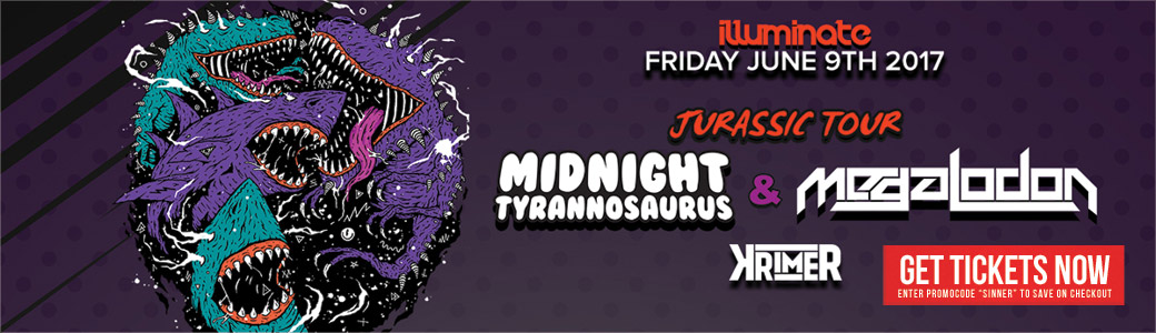 Discount Tickets for Midnight Tyrannosaurus & Megalodon LIVE at Opera Atlanta