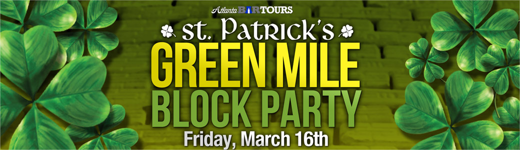 Discount Tickets for Green Mile Midtown Party • St. Patrick's Day LIVE in Midtown Atlanta