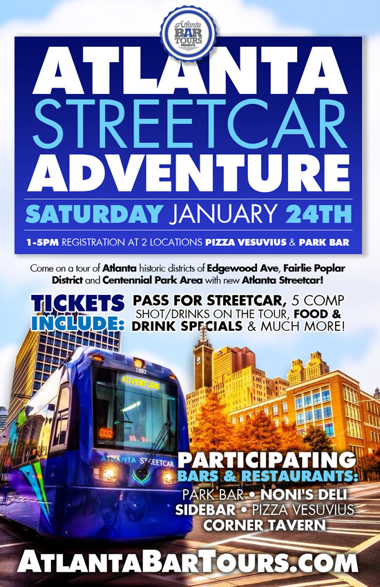 Pre-sale Tickets for Atlanta Streetcar Adventure in Atlanta