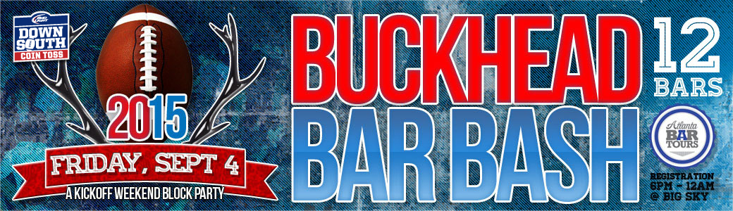 Discount Tickets for 2015 Buckhead Bar Bash LIVE in Buckhead