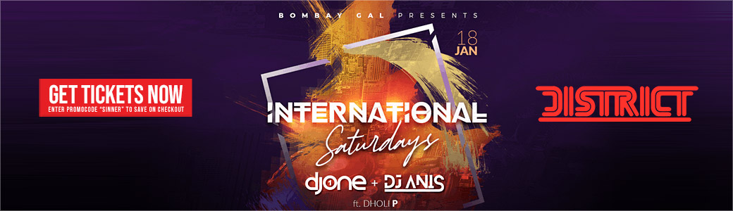 Discount Tickets for Bombay Lounge: International Saturdays LIVE at District Atlanta