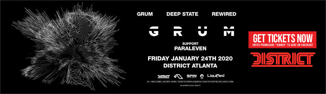 Discount Tickets for GRUM with support from Paraleven LIVE at District Atlanta