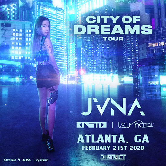 Pre-sale Tickets for JVNA • City of Dreams Tour in Atlanta