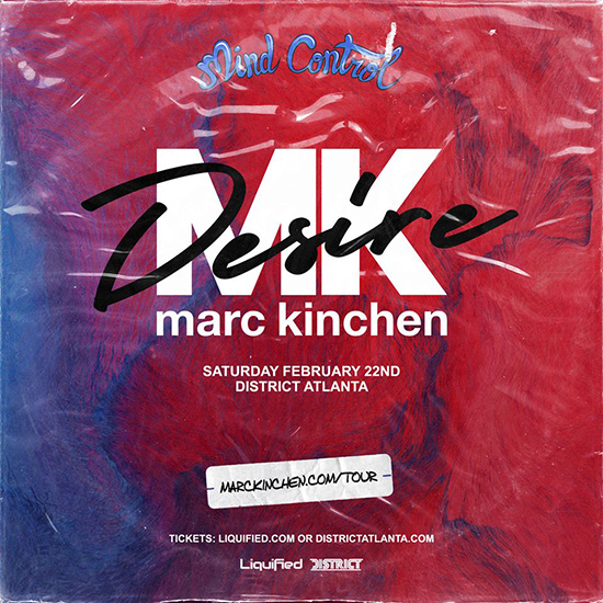 Pre-sale Tickets for MK (Marc Kinchen) Desire Tour in Atlanta
