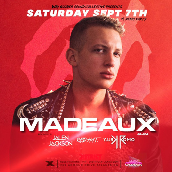 Pre-sale Tickets for Way Gooder Sound Collective presents: MADEAUX in Atlanta