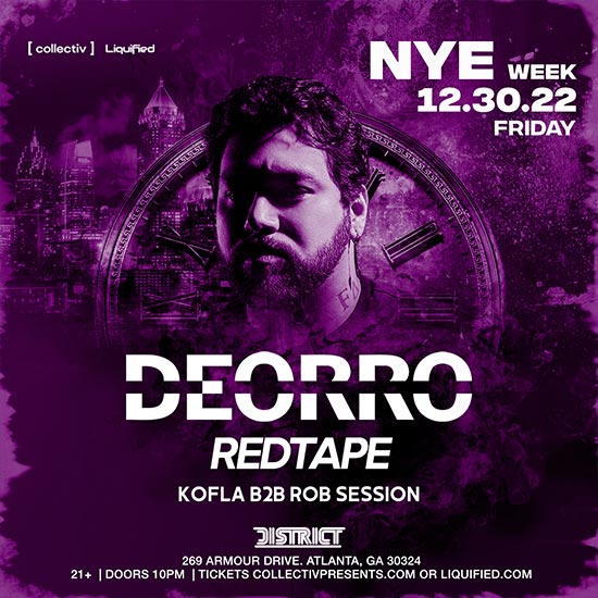 NYE WEEK • Deorro • Friday, Dec 30