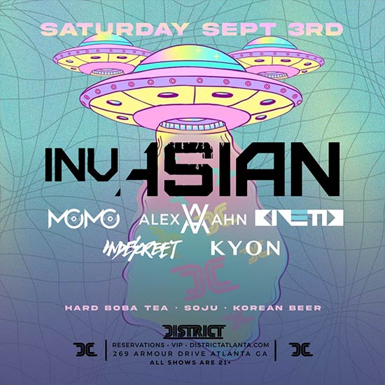 Invasian • Saturday, Sept. 03