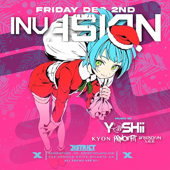Invasian • Friday, Dec 02 