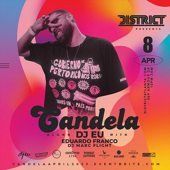 Candela • Saturday, April 8th