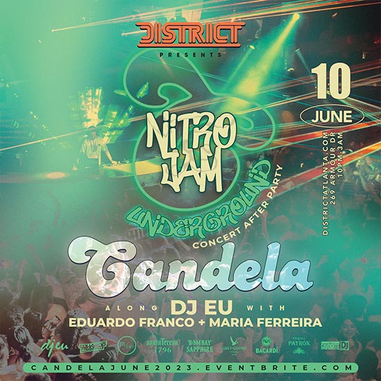 Candela, Nitro Jam • Saturday, June 10th