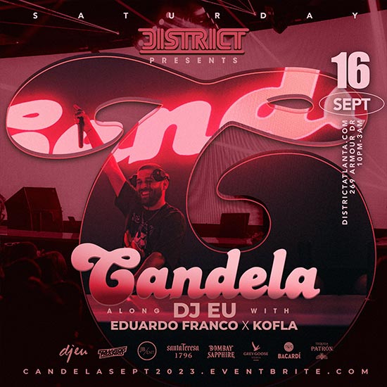 Candela • Saturday, September 16th