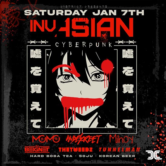 Invasian Cyberpunk • Saturday, January 7th