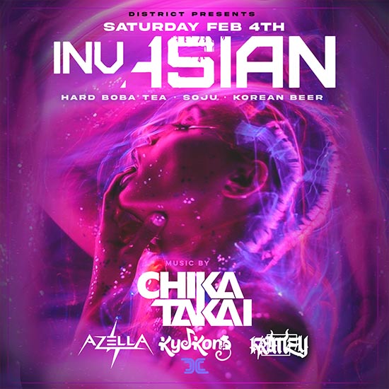 Invasian • Saturday, February 4th