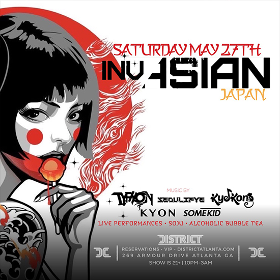 Invasian Japan Night • Saturday, May 27th