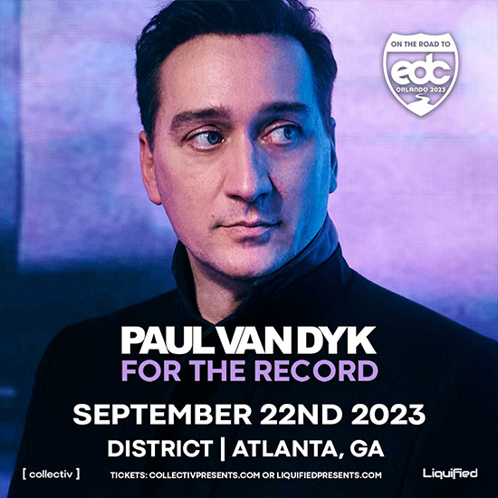 Paul Van Dyk • Friday, September 22nd