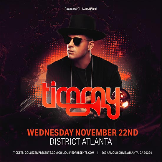 Timmy Trumpet • Wednesday, November 22nd