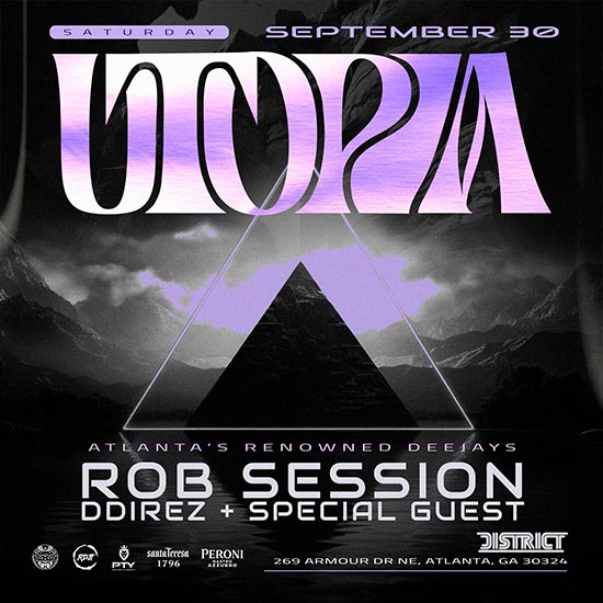 Utopia • Saturday, September 30th