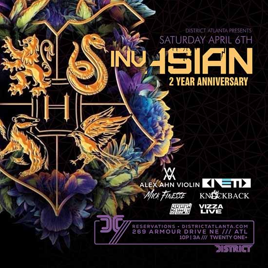 InvAsian 2 Year Anniversary • Saturday, April 6th