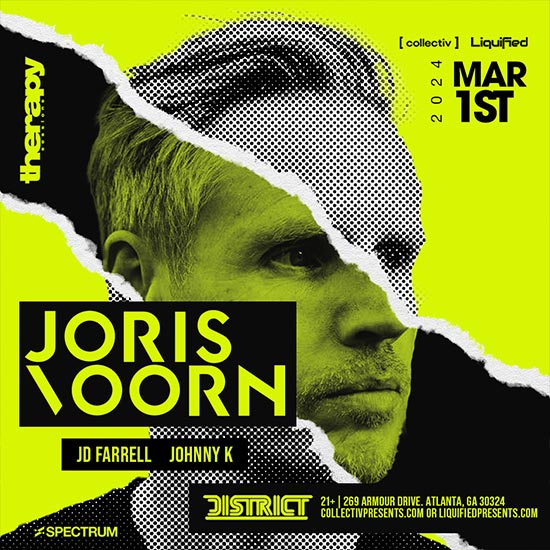 Joris Voorn • Friday, March 1st