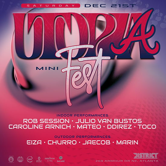 Utopia Mini Fest • Saturday, December 21st