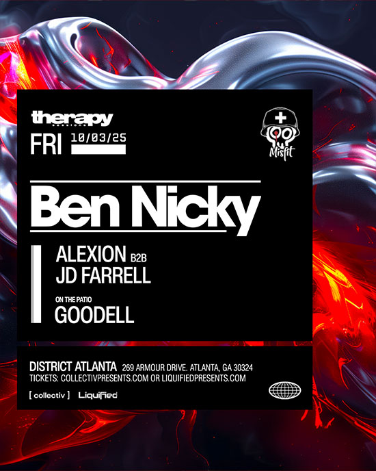 Ben Nicky • Friday, October 3rd