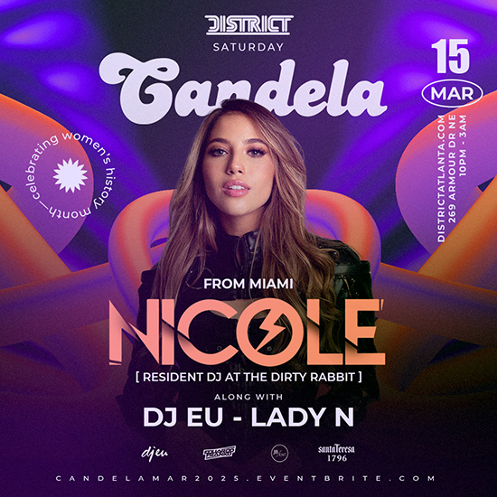 Candela • Saturday, March 15th
