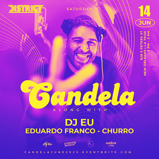 Candela • Saturday, June 14th