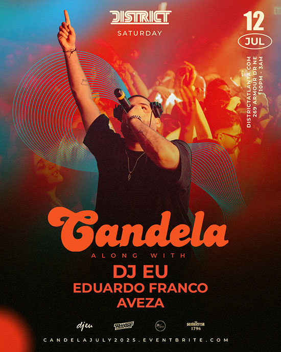 Candela • Saturday, July 12th