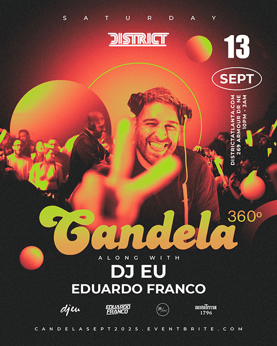 Candela • Saturday, September 13th