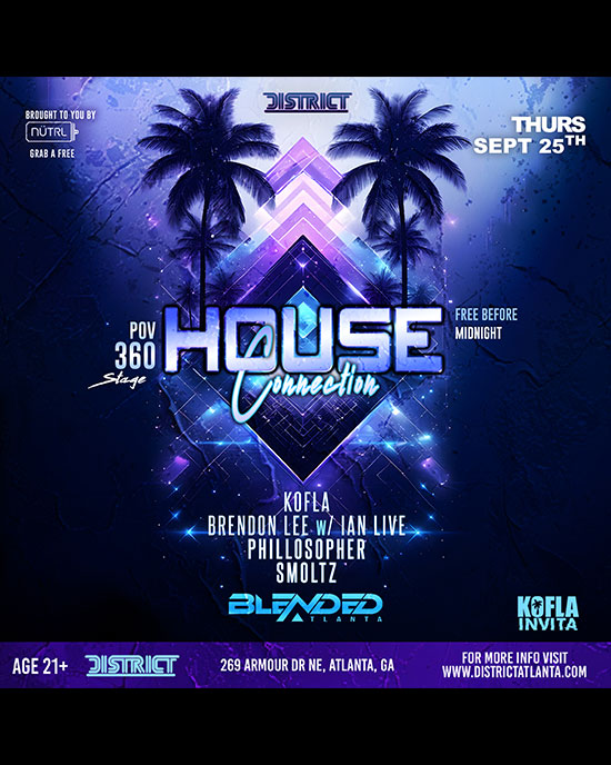House Connection • Thursday, September 25th