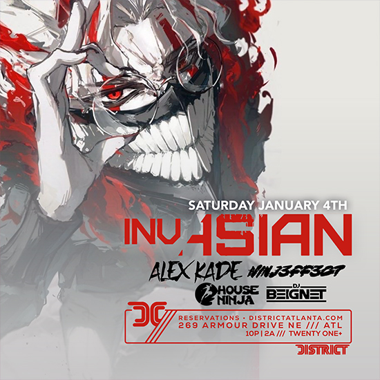 InvAsian New Year's Anime Party • Saturday, January 4th