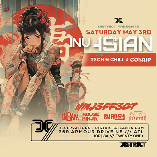 InvAsian • Saturday, May 3rd