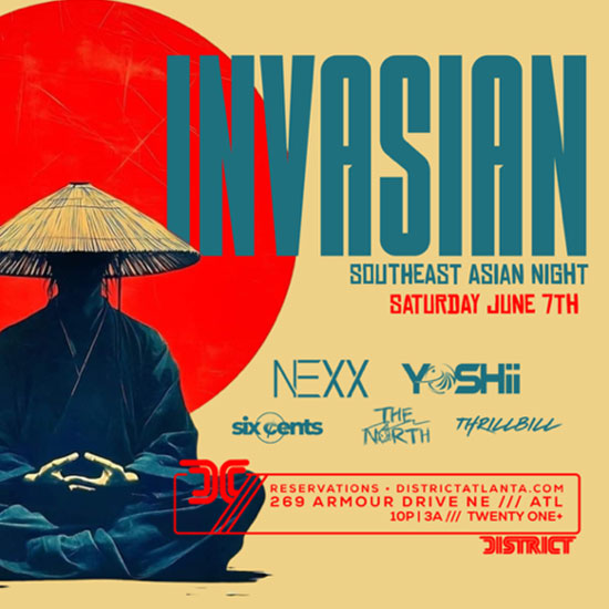 Invasian • Saturday, June 7th
