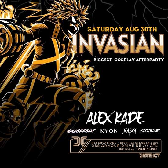 InvAsian • Saturday, August 30th