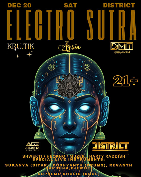 Electro Sutra • Saturday, December 20th