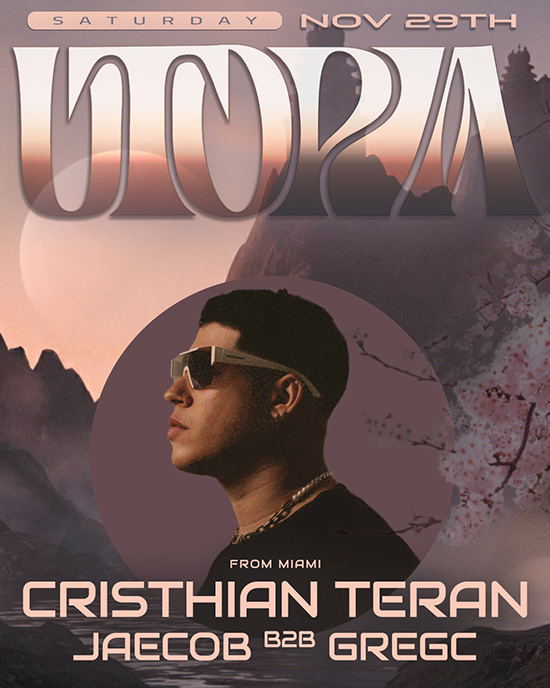 Utopia • Saturday, November 29th