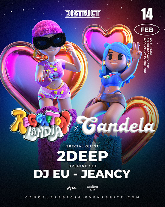 Candela &bull; Valentine's Edition &bull; Saturday, February 14th