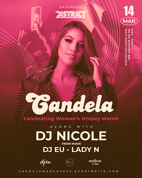Candela &bull; Saturday, March 14th