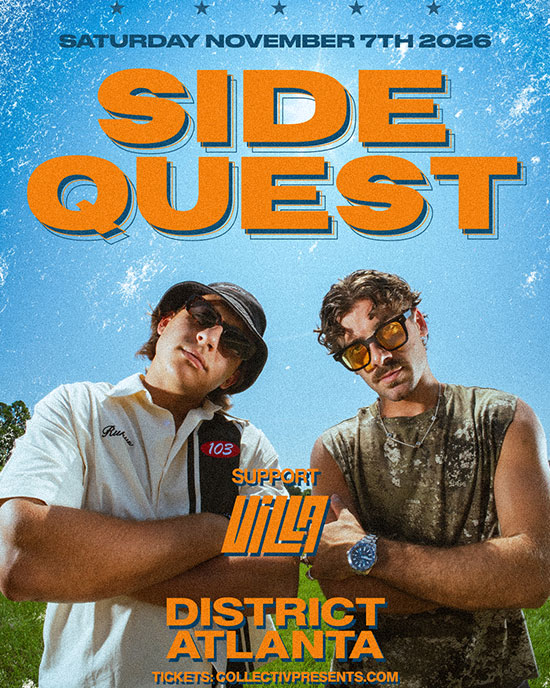 Sidequest &bull; Saturday, November 7th