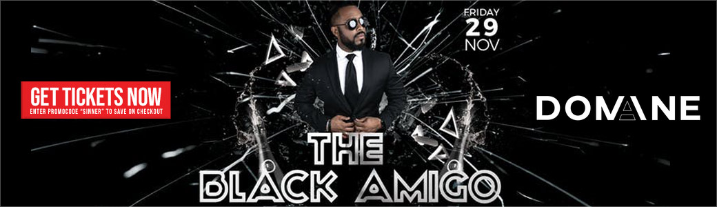 Discount Tickets for The Black Amigo with Midnite Panda LIVE at Domaine Atlanta