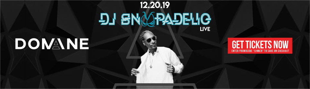Discount Tickets for DJ Snoopadelic LIVE at Domaine Atlanta