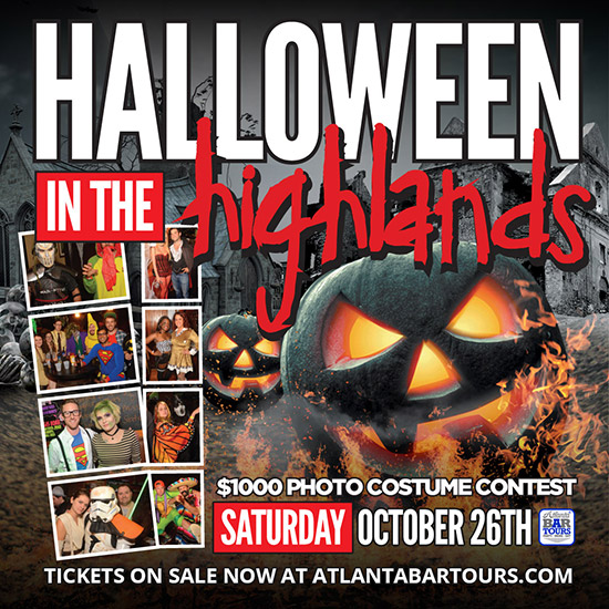Pre-sale Tickets for Halloween in the Highlands in Atlanta