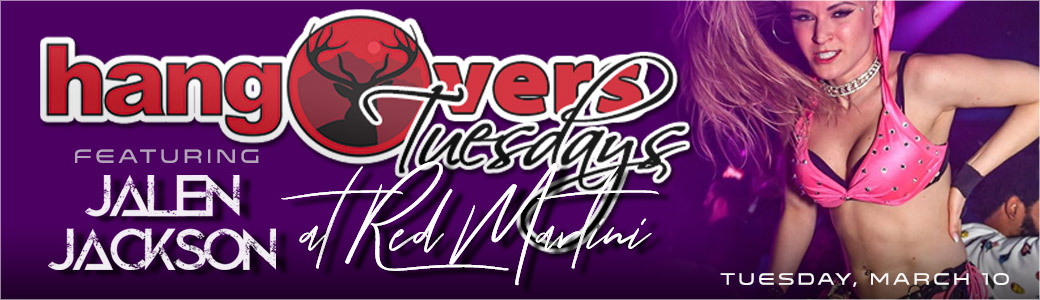 Hangovers Tuesdays Night at Red Martini in Buckhead Atlanta