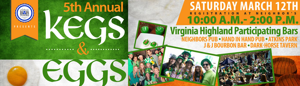 Pre-Sale Tickets for 5th Annual Kegs & Eggs LIVE in the Virginia Highlands