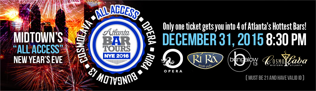 Discount Tickets for Midtown's ALL ACCESS New Year's Eve 2016 LIVE in Midtown Atlanta
