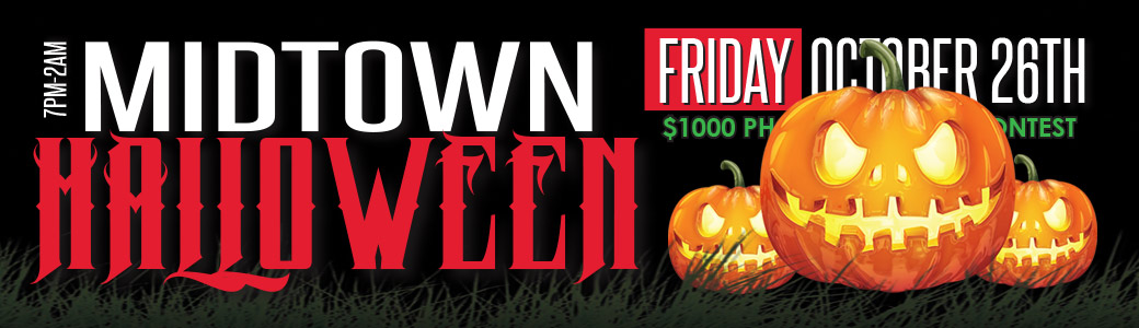 Pre-Sale Tickets for Midtown Halloween Block Party LIVE in Midtown Atlanta
